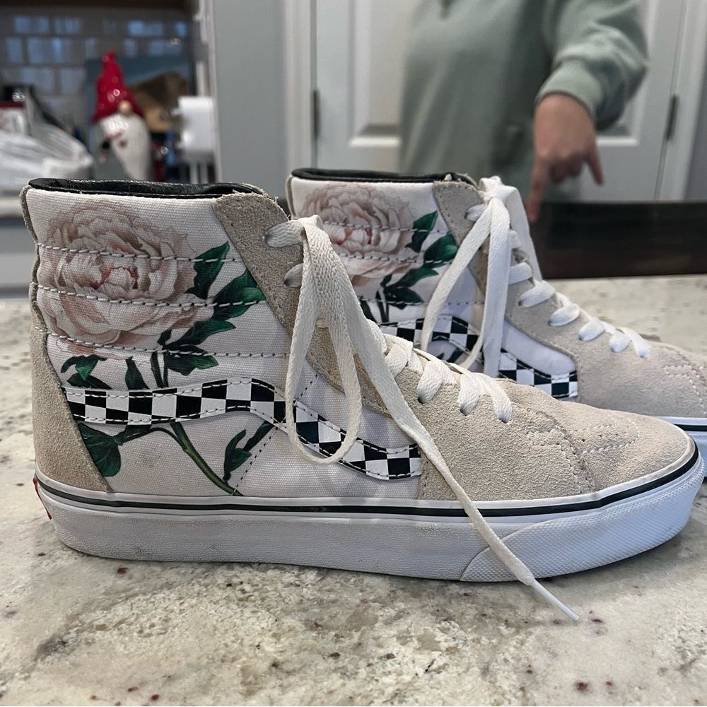 Vans Grade School Sk8-Hi Turtledove Sneakers sz 8